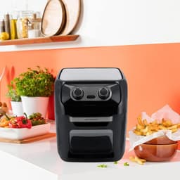 Heteluchtfriteuse Oven - Airfryer XXL - Gezond Koken - 12 Programma's - 12 Liter - Zwart — thumbnail 5