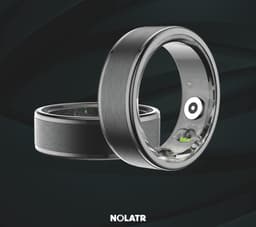 NOLATR Plus, Slimme Ring met Stappenteller, Activiteitstracker & Hartslagmeter – Zonder Abonnement & Nederlandse App – Zwart – Maat 12 — thumbnail 3
