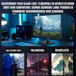 AHD® Gaming Monitor 240hz - Gaming Monitor - Zwart - ‎‎19cm x 55cm x 42cm — thumbnail 3