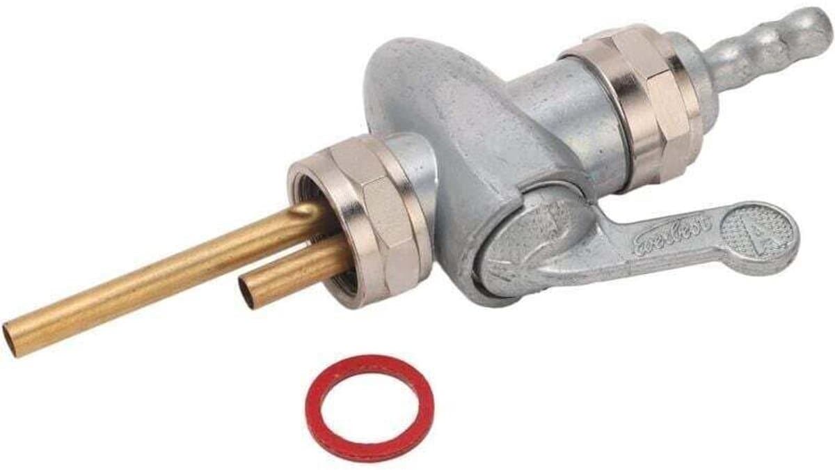 Motor brandstofklep/brandstoftankschakelaar bedieningsschakelaar metaal Geschikt VOR onderdeel, Geschikt VOR R25/3 R26 R27 R50/5 R75/5 R60/6 — afbeelding 1