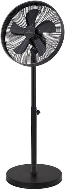 A-Flow Premium Black Ventilator staand - LET OP: 2EKANSPRODUCT - Statiefventilator - Ventilator Zwart - Kantelbaar en uitschuifbaar 3 Windsnelheden - Zelfdraaiend — thumbnail 1