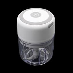 Elektrische voedselhakker 250ML Mini draadloze draagbare vleesmolen USB-oplaadbare knoflookhakker keukenmachine voor groenten/noten/fruit/vlees/enz. — thumbnail 5