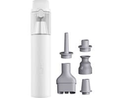 Auto Stofzuiger - Zuigen & Blazen - Kruimelzuiger Snoerloos - 4000Pa - Type-C - Handstofzuiger - Air Duster - Mini Stofzuiger - Kruimeldief - Wit