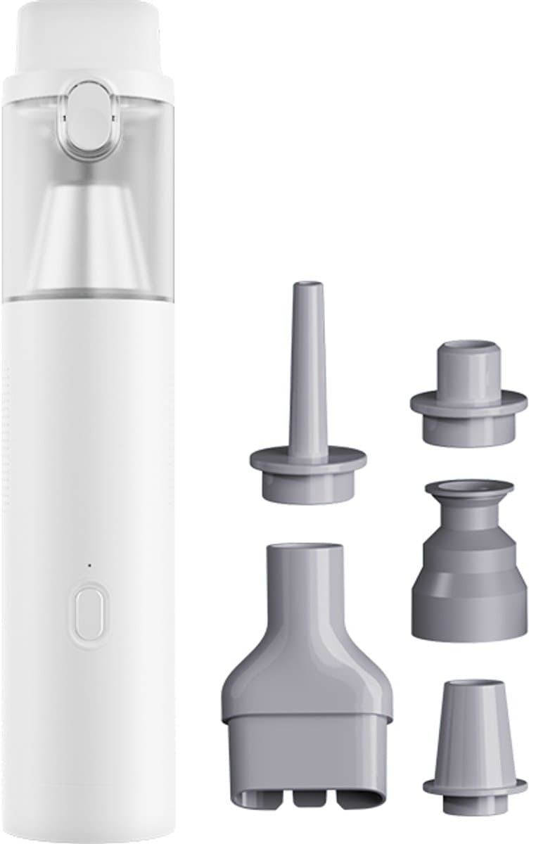 Auto Stofzuiger - Zuigen & Blazen - Kruimelzuiger Snoerloos - 4000Pa - Type-C - Handstofzuiger - Air Duster - Mini Stofzuiger - Kruimeldief - Wit — afbeelding 1