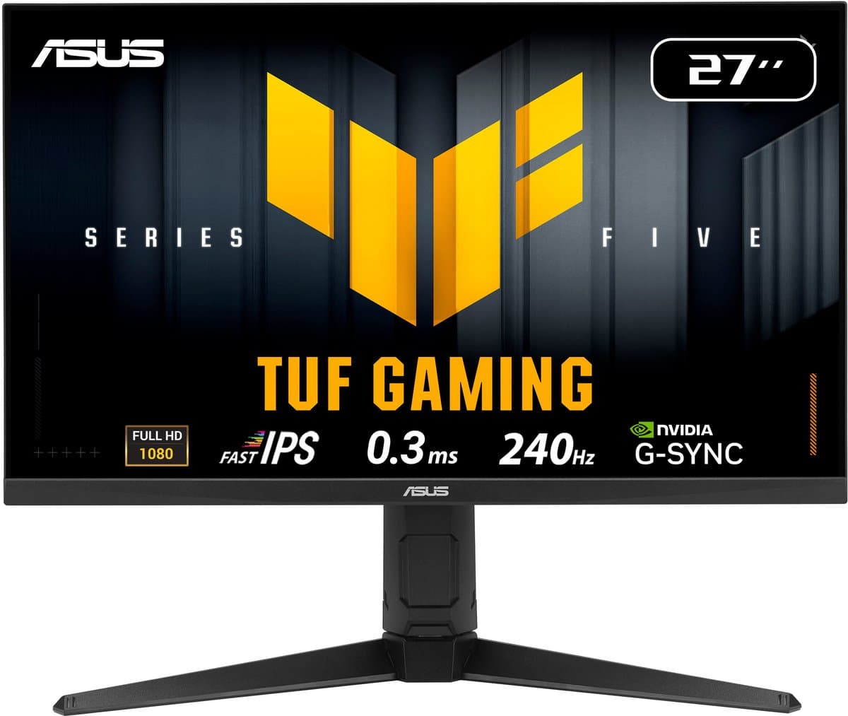 ASUS TUF Gaming VG279QML5A 27'' gaming monitor — afbeelding 1