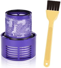 Filters voor Dyson V10 SV12 Cyclone-serie- compatibel met V10 Absolute- V10 Animal en V10 Total Clean. Accessoires voor Dyson stofzuigerfilters: wasbare filters en stofzuigerborstels. — thumbnail 1