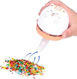 Desktop Stofzuiger - Mini Stofvanger - Bureau Schoonhouden - Schattig Dierlijk Ontwerp - USB Opladen - Kat — thumbnail 5
