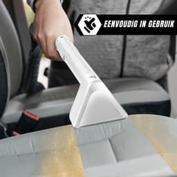 KAD® Vlekkenreiniger - Vlekkenreiniger voor Bank & Tapijt - Krachtige Tapijtreiniger Machine - Zwart/Wit - 18cm x 30cm x 36cm — thumbnail 2
