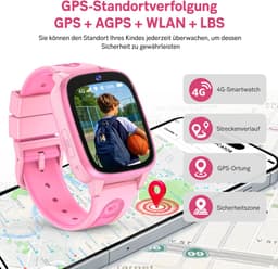 Ralio R5 GO - GPS horloge kind - 4G - Smartwatch Kinderen Met Simkaart - Video bellen& SOS-knop - GPS Tracker Kind - Schoolmodus - Waterdicht Kinderhorloge - Stappenteller, Geofencing -Cadeaus voor Jongens en Meisjes — thumbnail 2