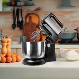 RUX® Mixer met mengkom - Mixer - Mixer met mengkom keukenmachine - ‎Zwart- 32cm x 23cm x 23cm — thumbnail 3
