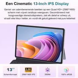 Ninkear 13 inch 2-in-1 Laptop + Touchscreen + Intel N150 + 12GB + 512GB SSD — thumbnail 2