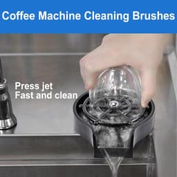 Automatische Kopjeswasmachine - Glazenspoeler Keuken - Snel Glazen Reinigen - 360 Graden Rotatie - 13x14.5 cm - Zwart — thumbnail 5