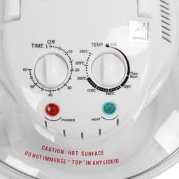 Luchtfriteuse - Airfryer Kookpot - Gezond Koken - 12L Grote Capaciteit - 1400 Watt - Wit — thumbnail 4