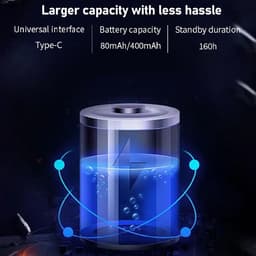 draadloze hoofdtelefoon - Wit - AI Vertaalcomputer - AI-vertaling oordopjes Real Time - 144 Talen Real-Time Vertaling - Bluetooth-headset - Translator - AI Vertaler - translator earbuds - Draagbaar — thumbnail 3