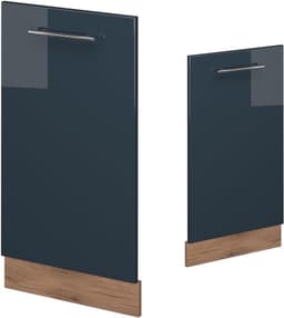 Vaatwasserpaneel Hoogglans Donkerblauw 45 cm Inbouw Keuken Zichtpaneel — thumbnail 5