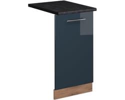 Vaatwasserpaneel Hoogglans Donkerblauw 45 cm Inbouw Keuken Zichtpaneel