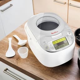 Keukenmachine - Multicooker Robot - Maaltijden Bereiden - 45 Kookprogramma's - 5 Liter - Wit — thumbnail 4