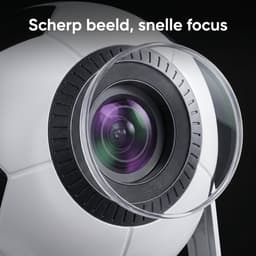 Ryoudavell - Voetbal Mini Beamer - Smart 1080P Full HD - 4K-Ondersteuning - 3000 lumen - WiFi & Bluetooth - Ingebouwde Speakers - Draagbare Thuisbioscoop - Autofocus — thumbnail 4