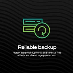 Externe Harde Schijf - Opslagstation - Bestanden Opslaan - Bus-gevoed via USB-C - 8TB - Zwart — thumbnail 2