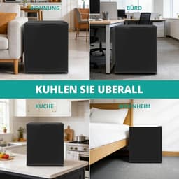 Mini Koelkast - Drankkoelkast Tafelmodel - Dranken Koelen - Stille Werking 39 dB - 45 Liter - Zwart — thumbnail 5