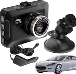 Dashboardcamera FHD - Rij recorder - Veilig rijden - Continue opname - 1080P - Zwart — thumbnail 1