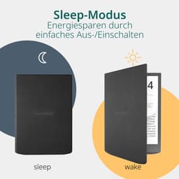 PocketBook InkPad Color 3 e-reader – 7.8 inch – 32 GB – waterdicht + Zwarte Flip Cover – voordeelbundel — thumbnail 2