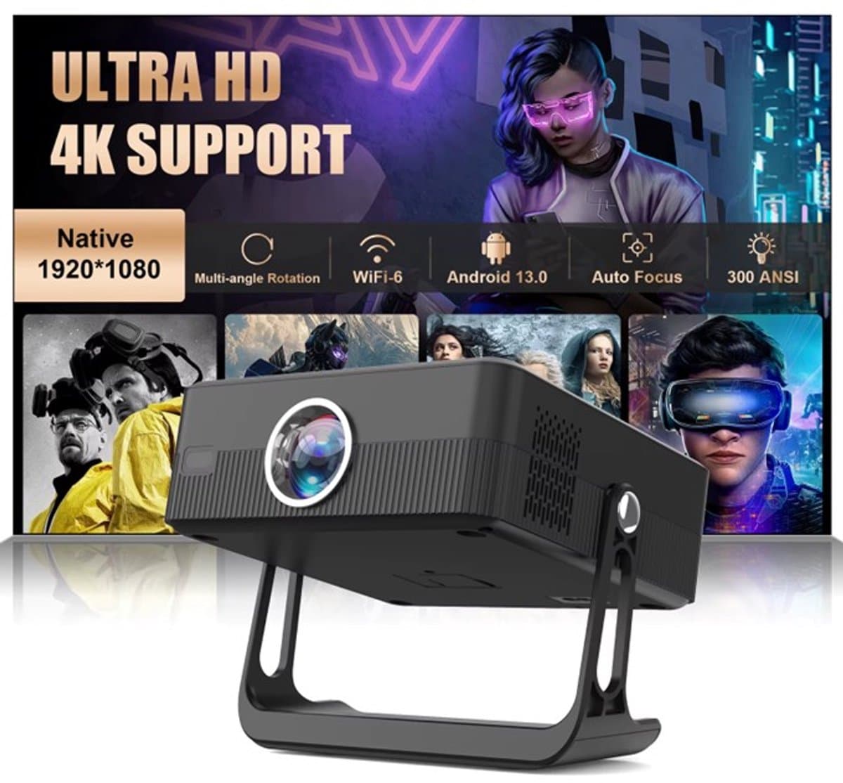 Draagbare projector - beamer — afbeelding 1