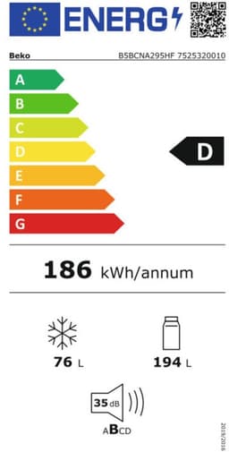 Beko B5BCNA295HF HarvestFresh — thumbnail 2