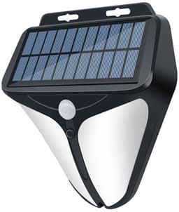 Op zonne-energie werkend knipperend waarschuwingslicht, alarm van 129 decibel, infrarooddetectie, wandmontage, IP65 waterdichtheid, geschikt voor woningen, tuinen en magazijnen. — thumbnail 1