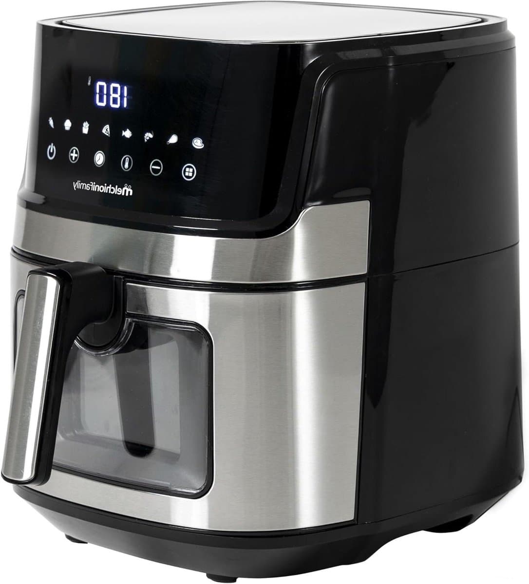 Smart Air Friteuse - Heteluchtpan - Gezond Koken - Wifi Bediening - 65 Liter - Zwart — afbeelding 1