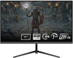 GameRaider ATUM GR27F20I 27 inch 200Hz 1ms Full HD Adaptive Sync IPS Gaming Monitor — thumbnail 1