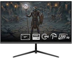 GameRaider ATUM GR27F20I 27 inch 200Hz 1ms Full HD Adaptive Sync IPS Gaming Monitor