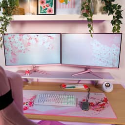 Arozzi Nova 27" Gaming Monitor - QHD IPS - 260Hz - Roze — thumbnail 2
