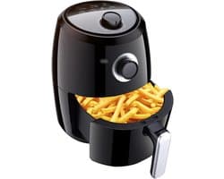 Mini heteluchtfriteuse 2.6L Olievrije heteluchtfriteuse Huishoudelijke automatische friteuse Olievrije vetarme elektrische friteuse [Energieniveau A+++] Double the comfort