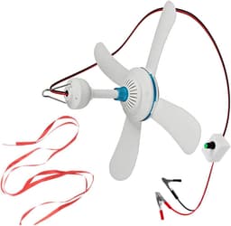 Plafond Ventilator - Tent Fan - Buiten Koelen - Brede Spanning - 40cm Diameter - Wit — thumbnail 1