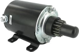 Elektrische Starter - Motoronderdeel - Grasmaaier Reparatie - 16 Tanden - 2 Kilowatt - Zwart — thumbnail 1