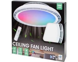 LSC plafondventilator met led 1800 lumen | Ø 45 cm