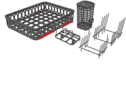 Vaatwasmand Mini - Servies Organizer - Vaat Snel Wassen - Modulair Ontwerp - 1 Load - Grijs — thumbnail 1