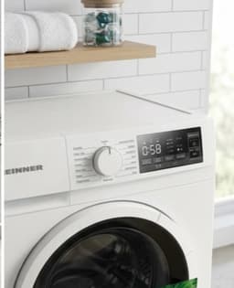 HEINNER HWM-M714IVSMNA+++ Wasmachine 7 kg – 1400 RPM, Stoomfunctie, LED Display, Energieklasse A+++ (Wit) — thumbnail 3