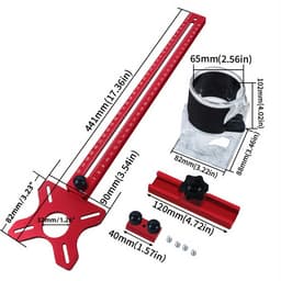 Professionele verstelbare steun voor houtbewerkingsgereedschap - Essentiële accessoire voor vaklui — thumbnail 2