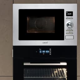Inbouw Magnetron - Keuken Apparaat - Snel Eten Bereiden - 8 Automatische Menu's - 25 Liter Inhoud - RVS Zwart — thumbnail 3