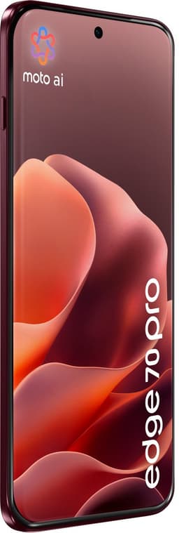 MOTOROLA Edge 70 Pro Zinfandel - 256 GB Rood — thumbnail 4