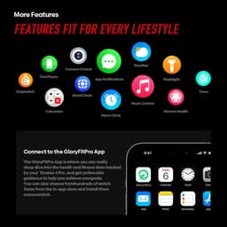 Zeblaze Stratos 4 Pro Smartwatch - Offline kaartnavigatie - GPS - Slaapmonitor - Belfunctie - LED Zaklamp - 170+ Sportmodi- 5ATM - Hartslag/Slaapmeter/SpO2 - IOS & Android - Zwart — thumbnail 4