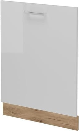Vaatwasser Frontpaneel - Keukenpaneel Inbouw - Keuken Integratie - Volledig Geïntegreerd - 60 cm breed - Wit Hoogglans — thumbnail 1