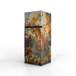 NUNKI MEDIUM-AVERS / Dubbel-Deurs Koelkast, E Klasse, 206l, Versailles, Satin (ALL sides) — thumbnail 5