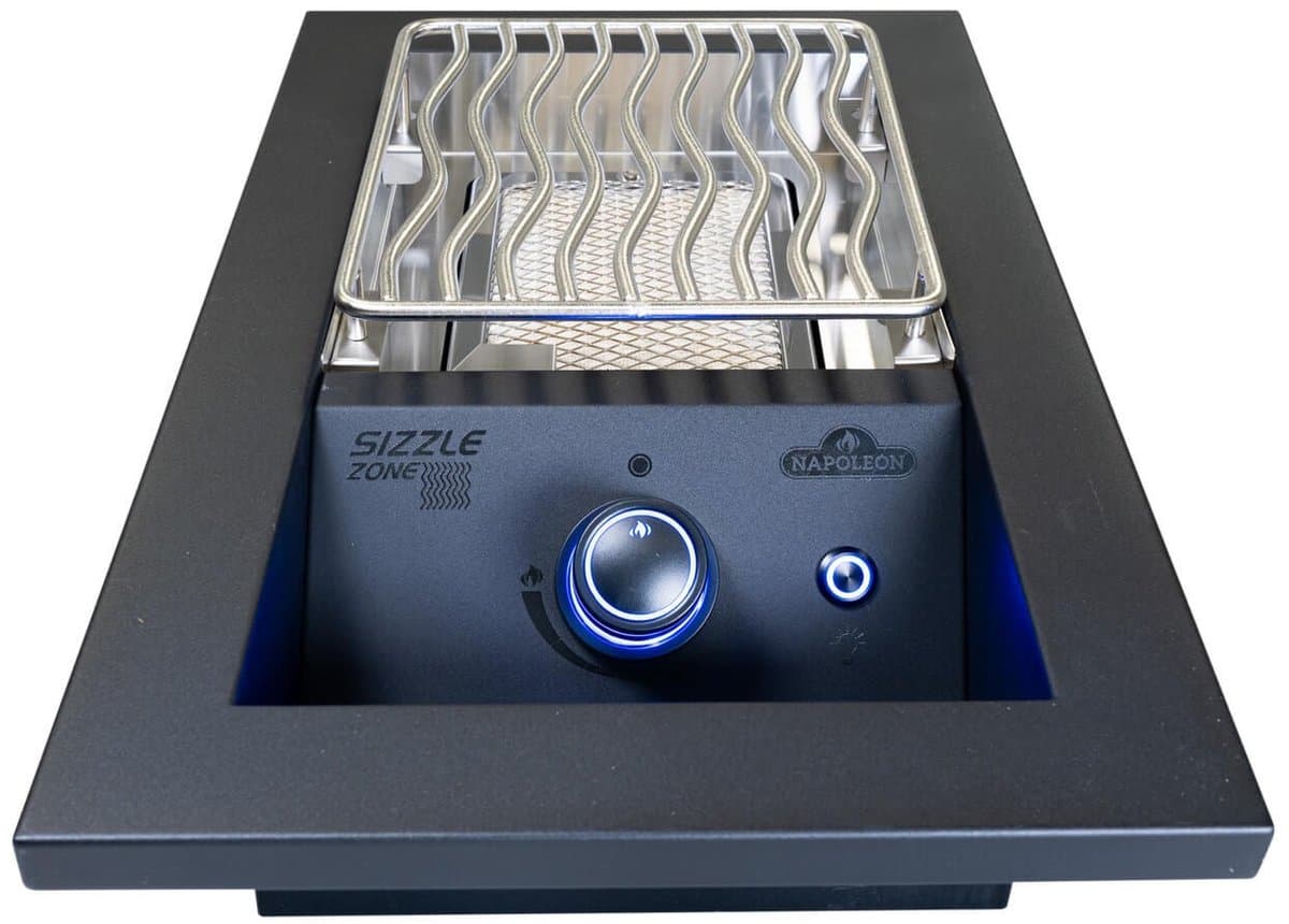 Napoleon grills - 700-Serie 10' inbouw Sizzle Zone mat zwart klein — afbeelding 1