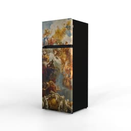 NUNKI MEDIUM-FVERS / Dubbel-Deurs Koelkast, E Klasse, 206l, Versailles, Satin (FRONT only) — thumbnail 5
