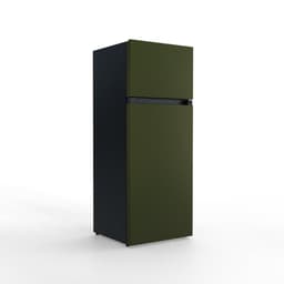 NUNKI MEDIUM-FMIL / Dubbel-Deurs Koelkast, E Klasse, 206l, Military Green, Matte (FRONT only) — thumbnail 4