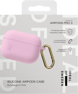 iDeal of Sweden Silicone Case voor de Apple Airpods Pro 3 - Bubblegum Pink — thumbnail 2