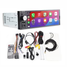 Caliber Autoradio Draadloze Carplay - 1 DIN - Bluetooth - DAB - Achteruitrijcamera inbegrepen - 4 x 100 Watt - Touchscreen - Zwart — thumbnail 5